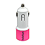 Punjač mobitela za automobil - USB 3.0, Android/iOS - Roza