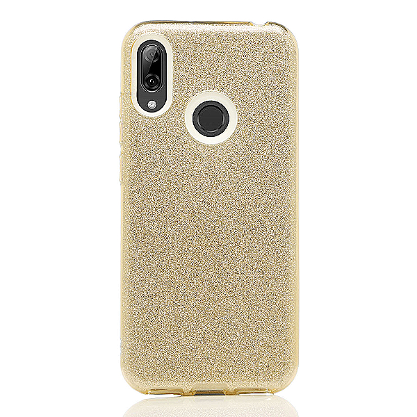 Maskica za Huawei P smart Z "Diamonds Are Forever" - Zlatna