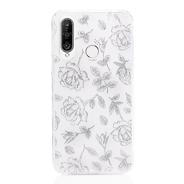 Maskica za Huawei P30 lite "Shape N Shine" - ruža