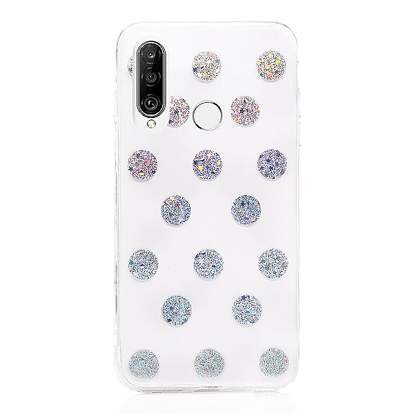 Maskica za Huawei P30 lite "Shape N Shine" - točkice