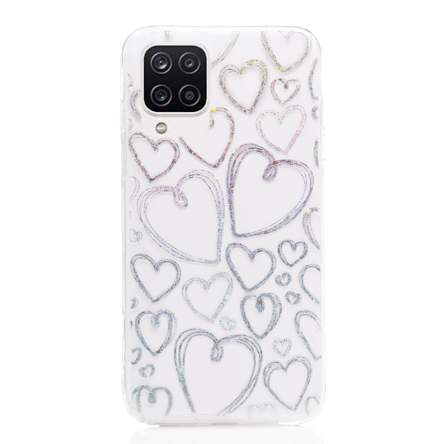 Maskica za Huawei P40 lite "Shape N Shine" - veliko srce Maskica za Huawei P40 lite "Shape N Shine" - veliko srce