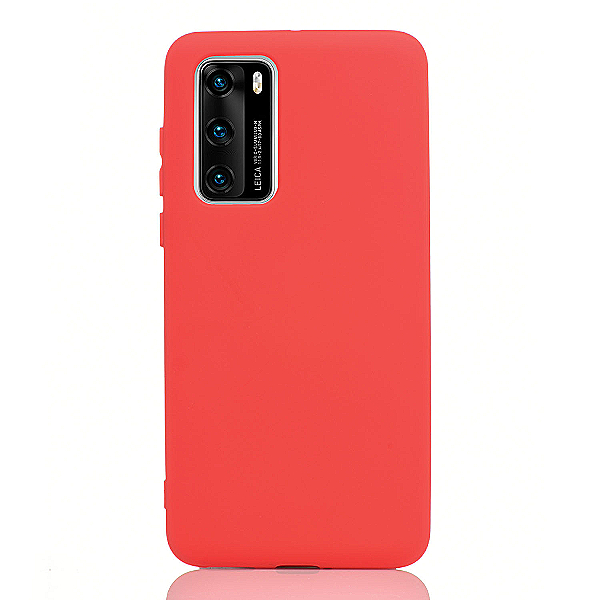 Maskica za Huawei P40 Pro "Back To Basics" - Crvena