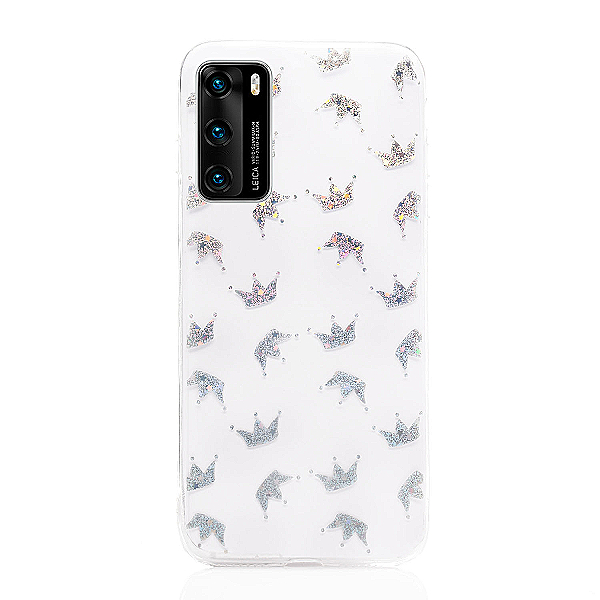 Maskica za Huawei P40 Pro "Shape N Shine" - kruna