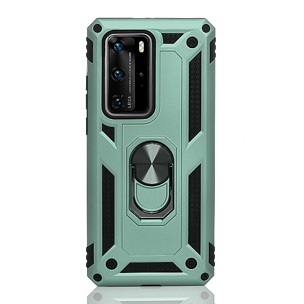 Maskica za Huawei P40 Pro "Men Of Steel" - Metalik zelena
