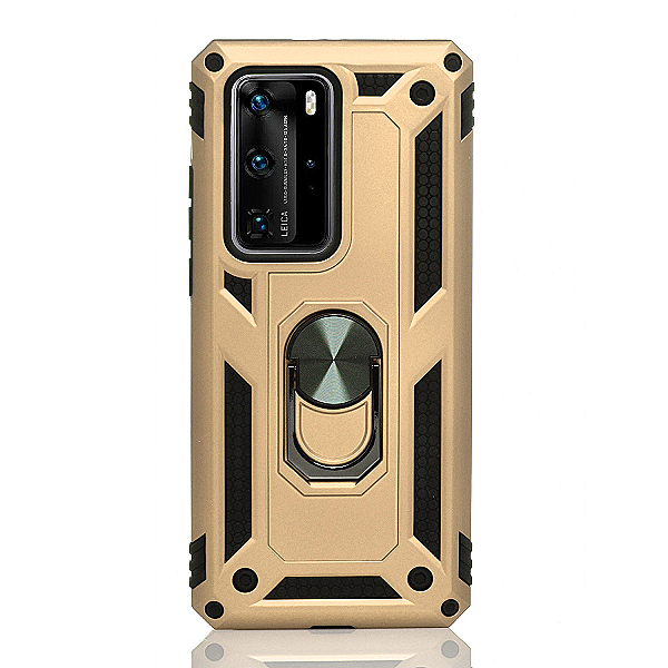 Maskica za Huawei P40 Pro "Men Of Steel" - Metalik zlatna