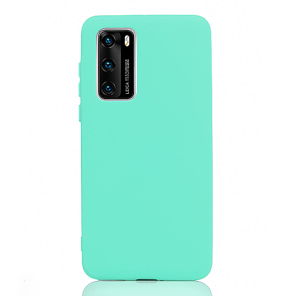 Maskica za Huawei P40 Pro "Back To Basics" - Tirkizno zelena