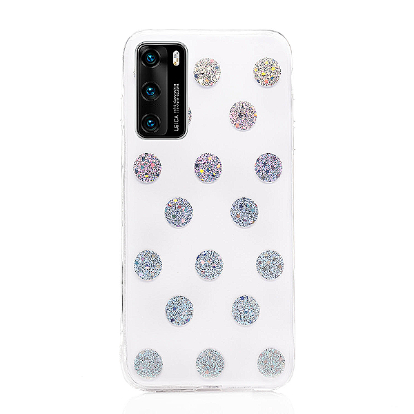 Maskica za Huawei P40 Pro "Shape N Shine" - točkice