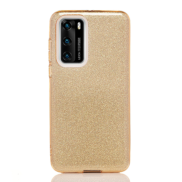 Maskica za Huawei P40 Pro "Diamonds Are Forever" - Zlatna