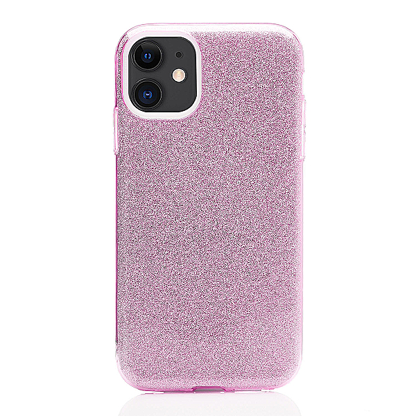 Maskica za iPhone 11 "Diamonds Are Forever" - Roza