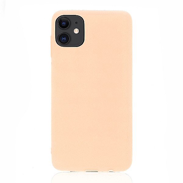 Maskica za iPhone 12 "Back To Basics" - Nude peach