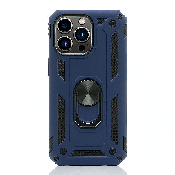 Maskica za iPhone 13 Pro Max "Men Of Steel" - Metalik plava