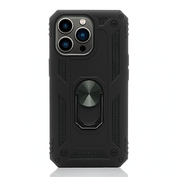 Maskica za iPhone 13 Pro "Men Of Steel" - Mat crna