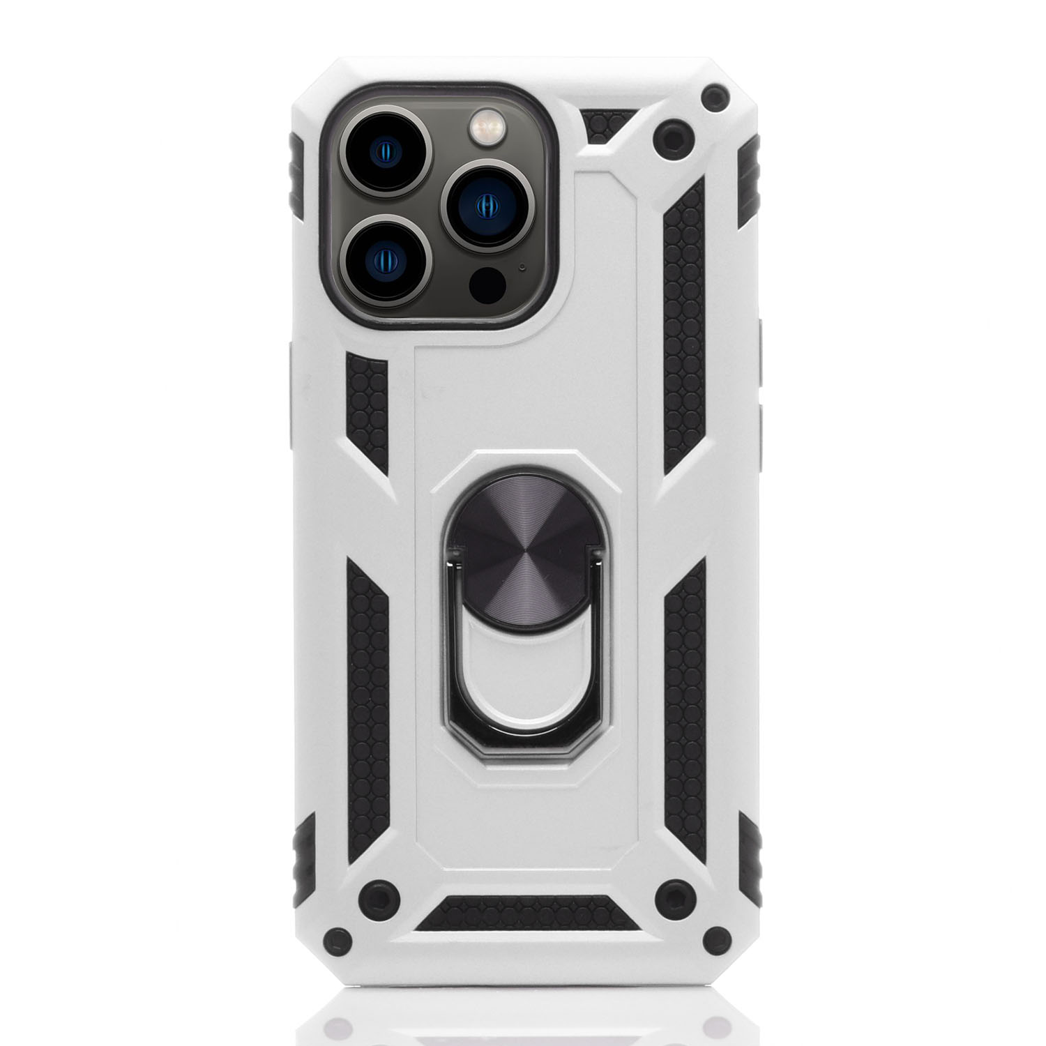 Maskica za iPhone 13 Pro "Men Of Steel" - Metalik srebrna Maskica za iPhone 13 Pro "Men Of Steel" - Metalik srebrna