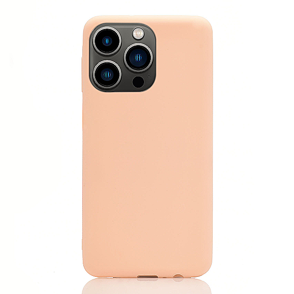 Maskica za iPhone 13 Pro "One Color Rhapsody" - Nude peach