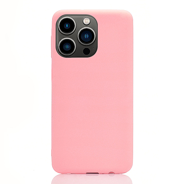 Maskica za iPhone 13 Pro "One Color Rhapsody" - Pastelno roza