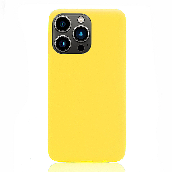 Maskica za iPhone 13 Pro "One Color Rhapsody" - Žuta