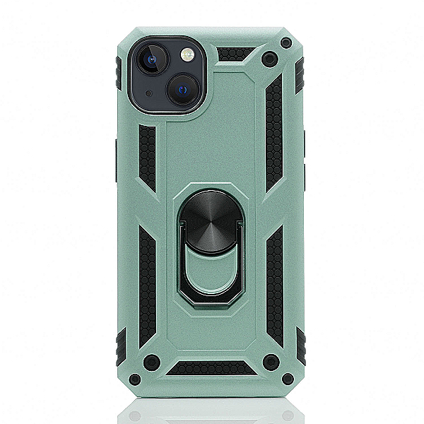 Maskica za iPhone 13 "Men Of Steel" - Metalik zelena