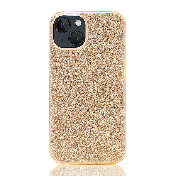 Maskica za iPhone 13 "Diamonds Are Forever" - Zlatna