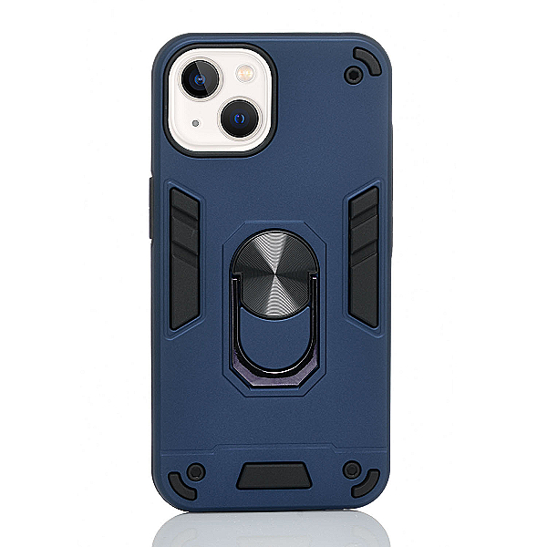 Maskica za iPhone 14 Plus "Men Of Steel" - Metalik plava #3