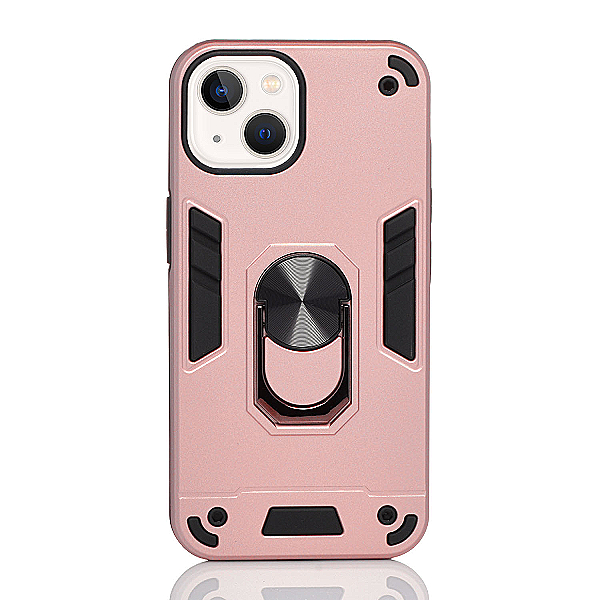 Maskica za iPhone 14 Plus "Men Of Steel" - Metalik roza #3