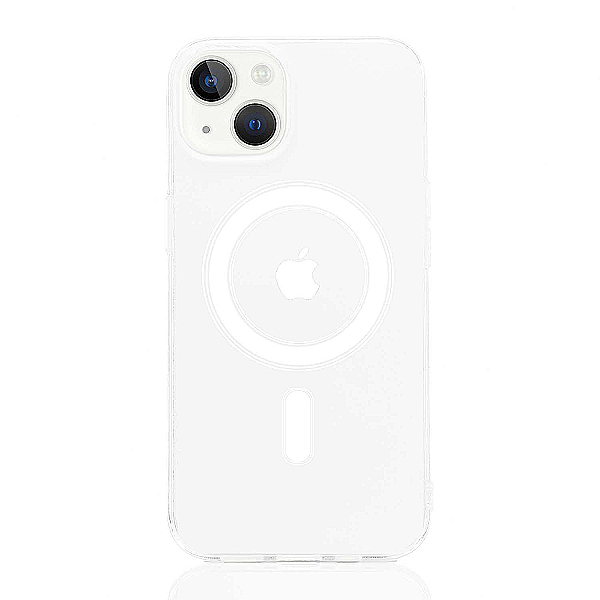 Maskica za iPhone 14 Plus "Magnet Transparent Case" - Prozirna