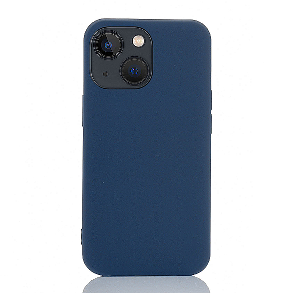 Maskica za iPhone 14 Plus "Back To Basics" - Tamno plava