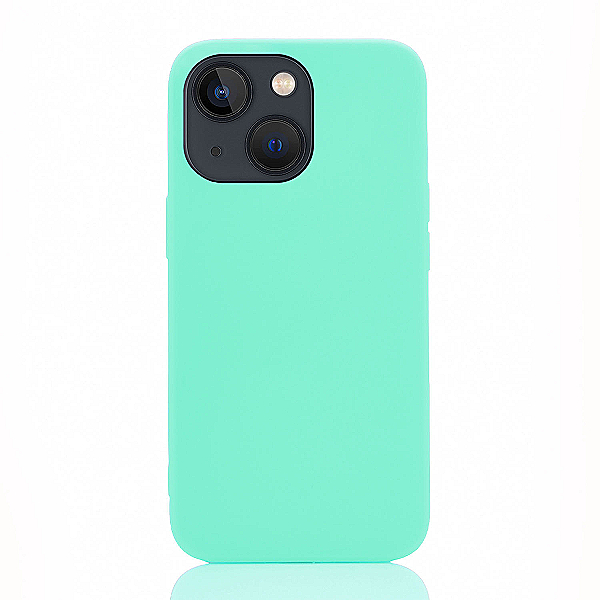 Maskica za iPhone 14 Plus "Back To Basics" - Tirkizno zelena