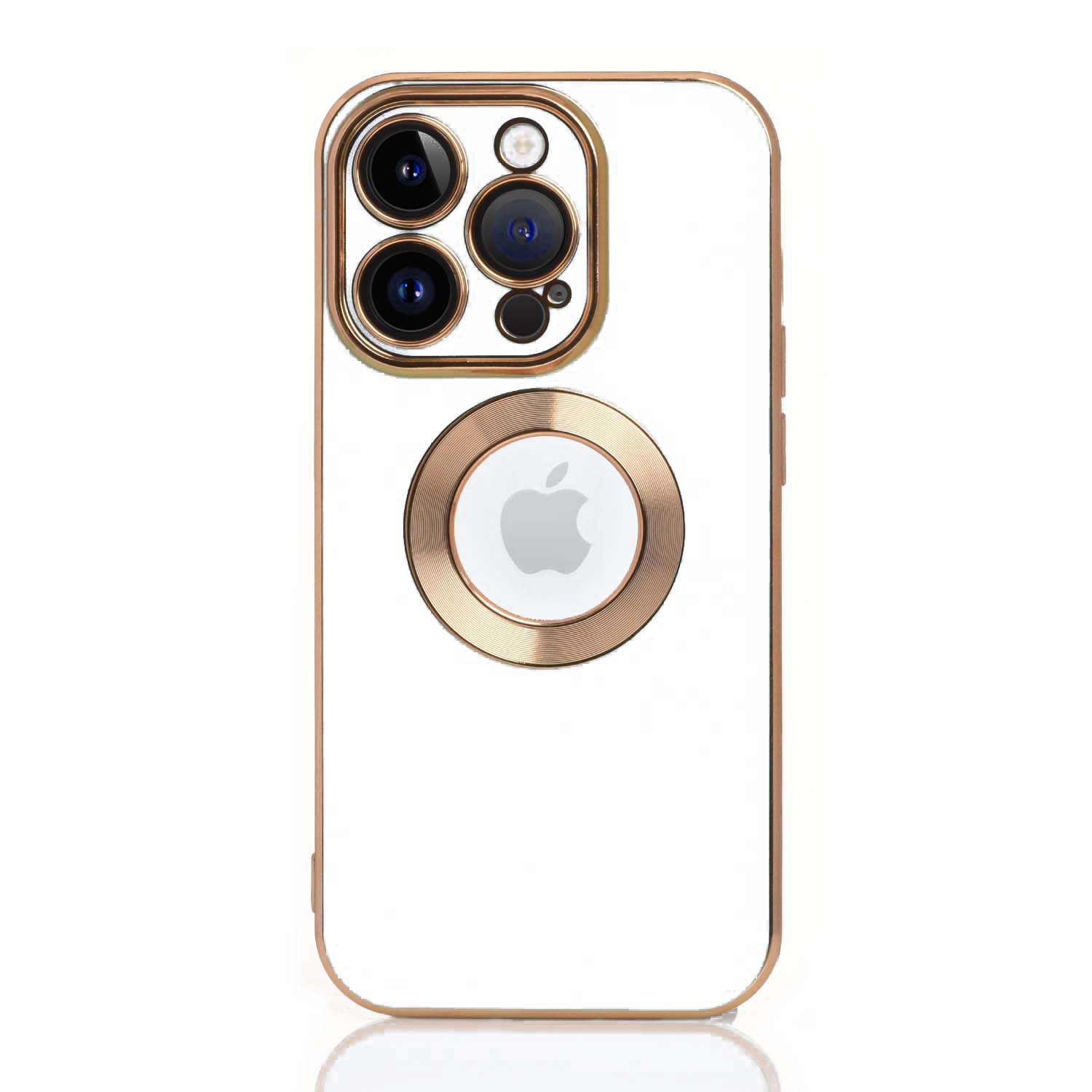 Maskica za iPhone 12 Pro Max "Elegant Color Case" - Bijela