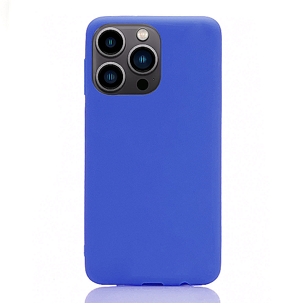 Maskica za iPhone 14 Pro "Back To Basics" - Plava