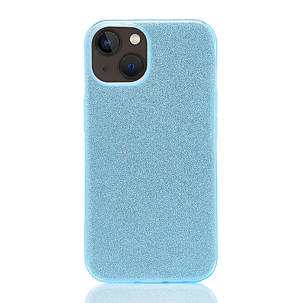 Maskica za iPhone 14 "Diamonds Are Forever" - Plava