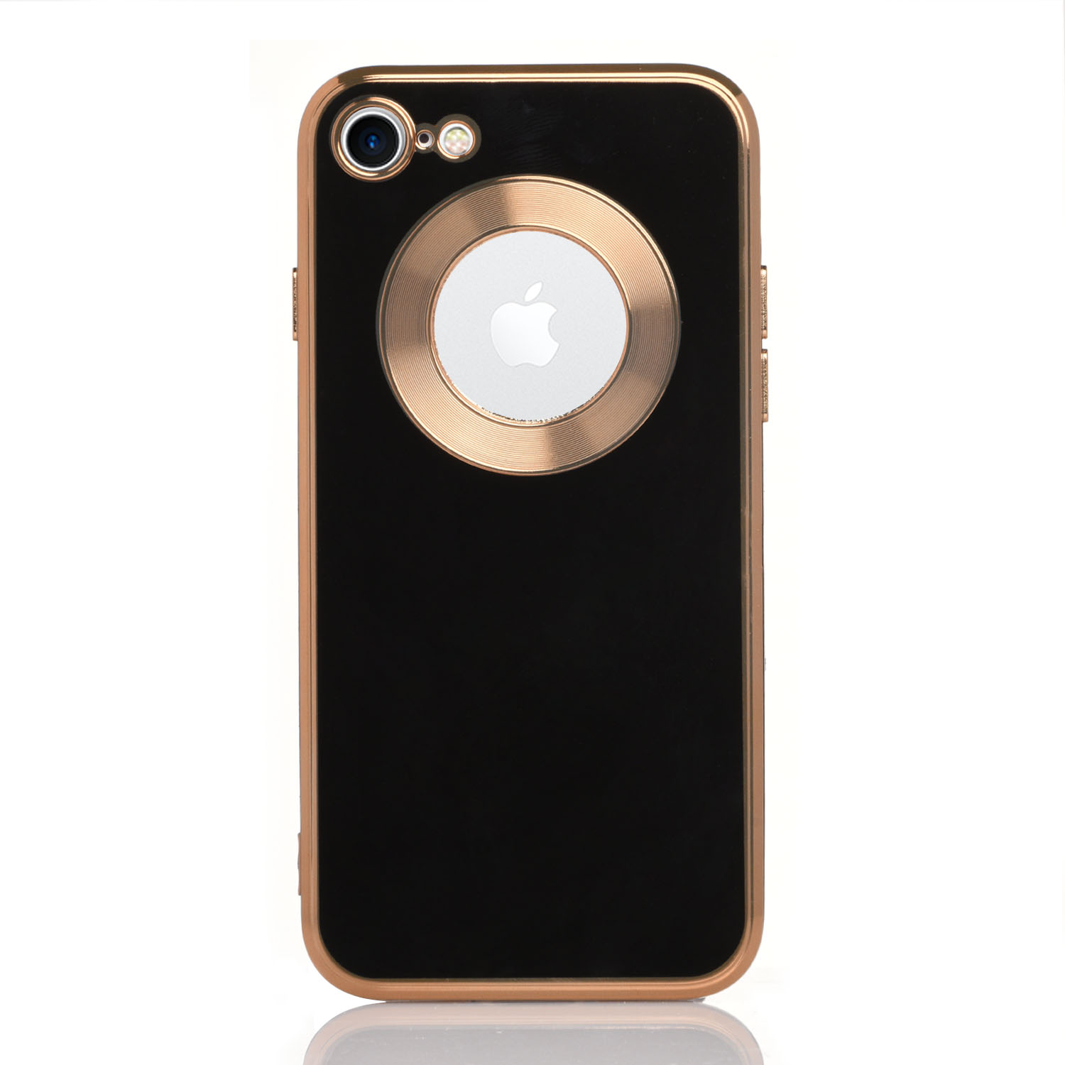 Maskica za iPhone 7 / 8 / SE "Elegant Color Case" - Crna