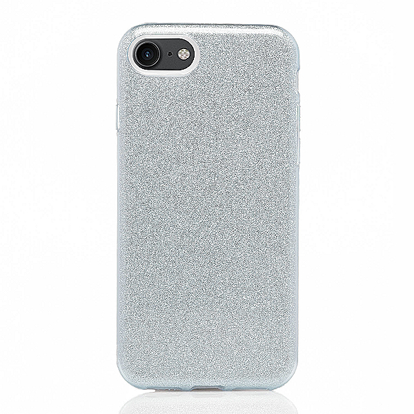 Maskica za iPhone 7 / iPhone 8 / SE "Diamonds Are Forever" - Srebrna
