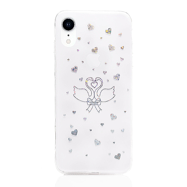 Maskica za iPhone XR "Shape N Shine" - labud