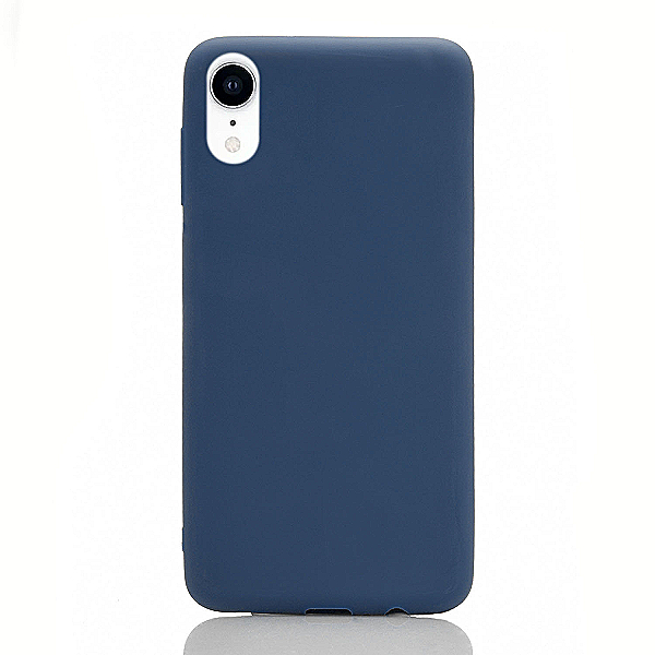 Maskica za iPhone XR "One Color Rhapsody" - Tamno plava