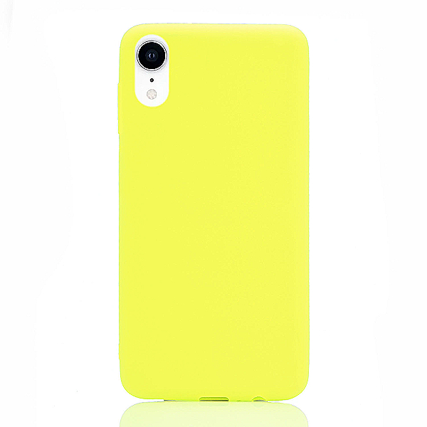 Maskica za iPhone XR "One Color Rhapsody" - Žuta