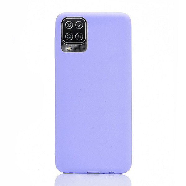 Maskica za Samsung Galaxy A12 "One Color Rhapsody" - Pastelno ljubičasta