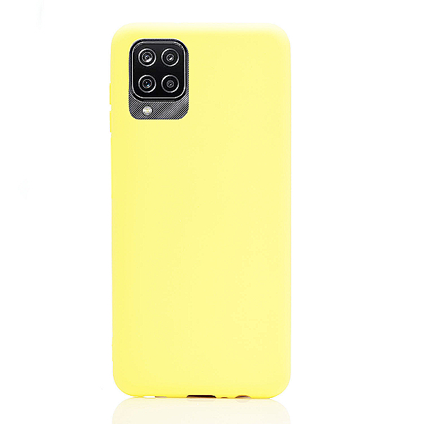 Maskica za Samsung Galaxy A12 "One Color Rhapsody" - Žuta