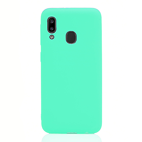Maskica za Samsung Galaxy A40 "Back To Basics" - Tirkizno zelena