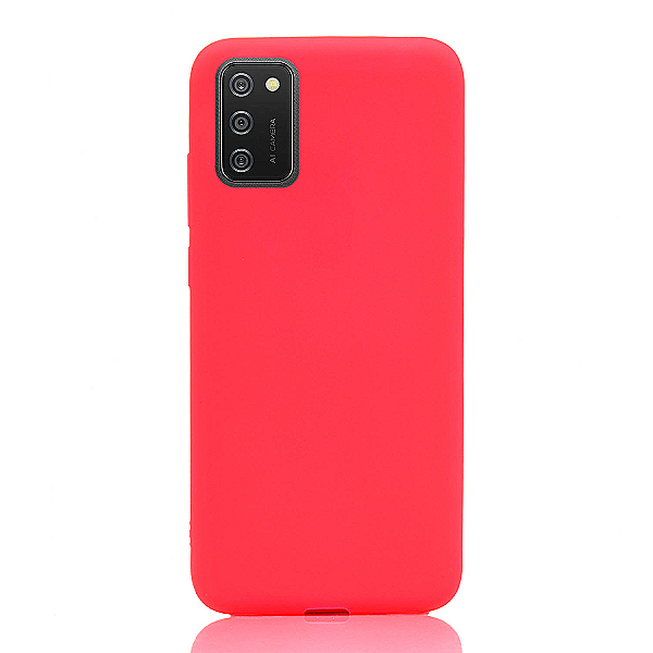 Maskica za Samsung Galaxy A02s / A03s "One Color Rhapsody" - Crvena