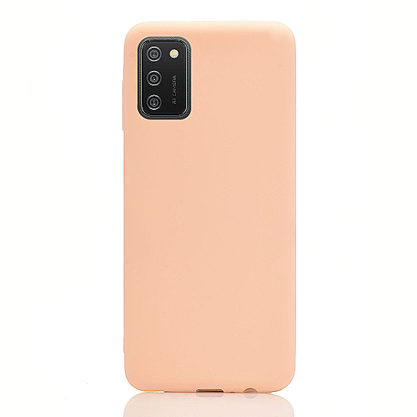 Maskica za Samsung Galaxy A02s / A03s "Back To Basics" - Nude peach
