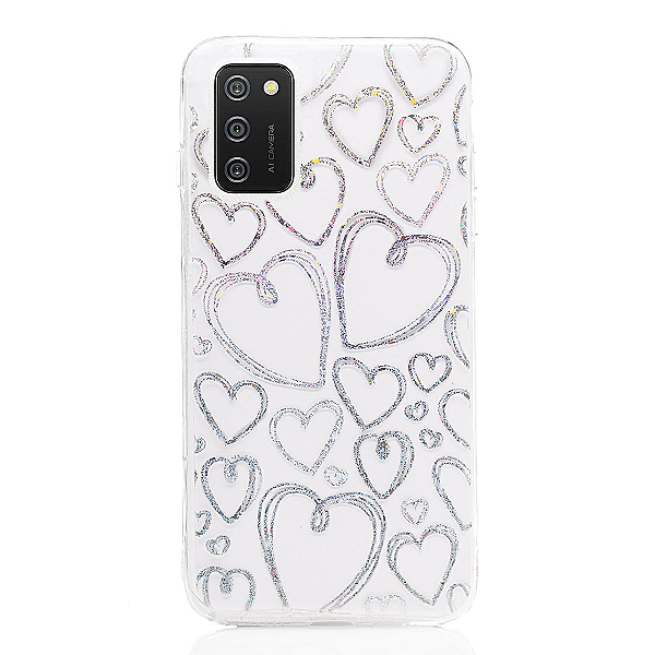 Maskica za Samsung Galaxy A02s / A03s "Shape N Shine" - veliko srce