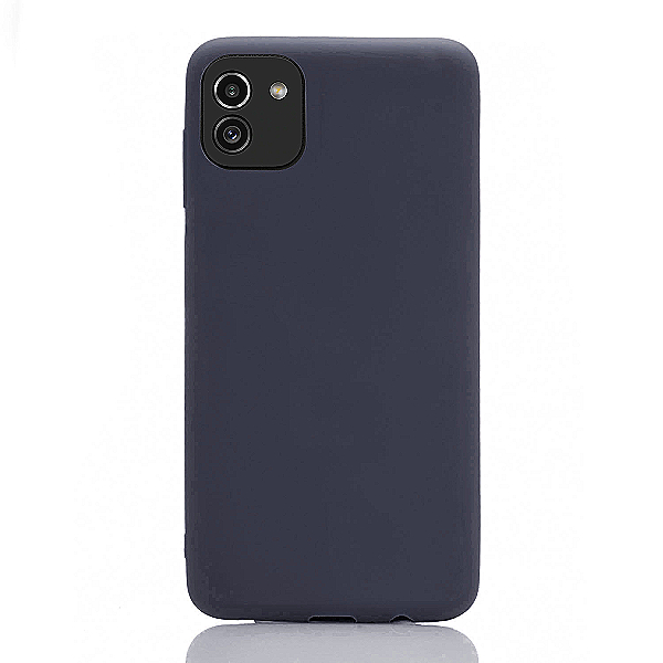 Maskica za Samsung Galaxy A03  "Back To Basics" - Crna