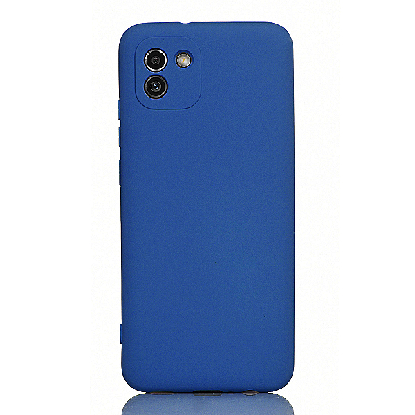 Maskica za Samsung Galaxy A03 "One Color Rhapsody" - Kraljevsko plava