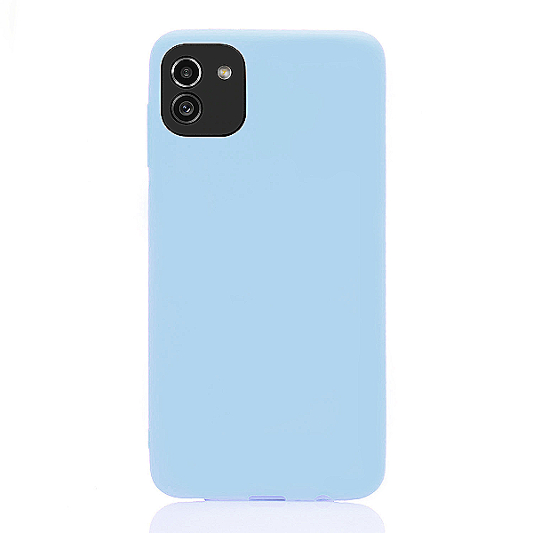 Maskica za Samsung Galaxy A03 "One Color Rhapsody" - Pastelno plava