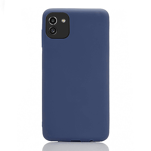 Maskica za Samsung Galaxy A03 "One Color Rhapsody" - Tamno plava