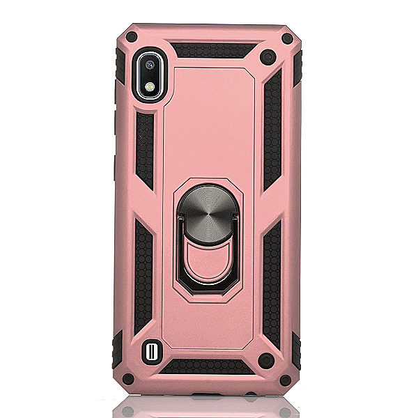 Maskica za Samsung Galaxy A10 "Men Of Steel" - Metalik roza