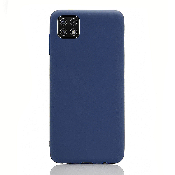 Maskica za Samsung Galaxy A22 5G "Back To Basics" - Tamno plava