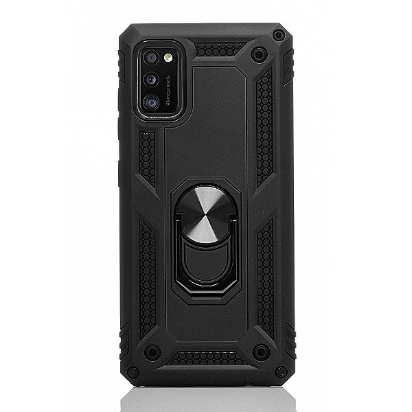 Maskica za Samsung Galaxy A41 "Men Of Steel" - Mat crna