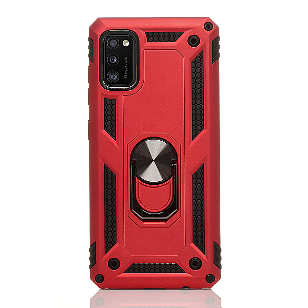 Maskica za Samsung Galaxy A41 "Men Of Steel" - Metalik crvena