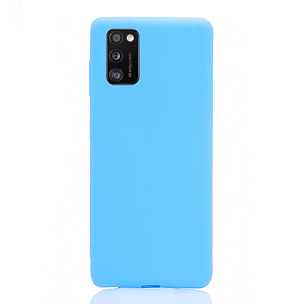 Maskica za Samsung Galaxy A41 "Back To Basics" - Svijetlo plava